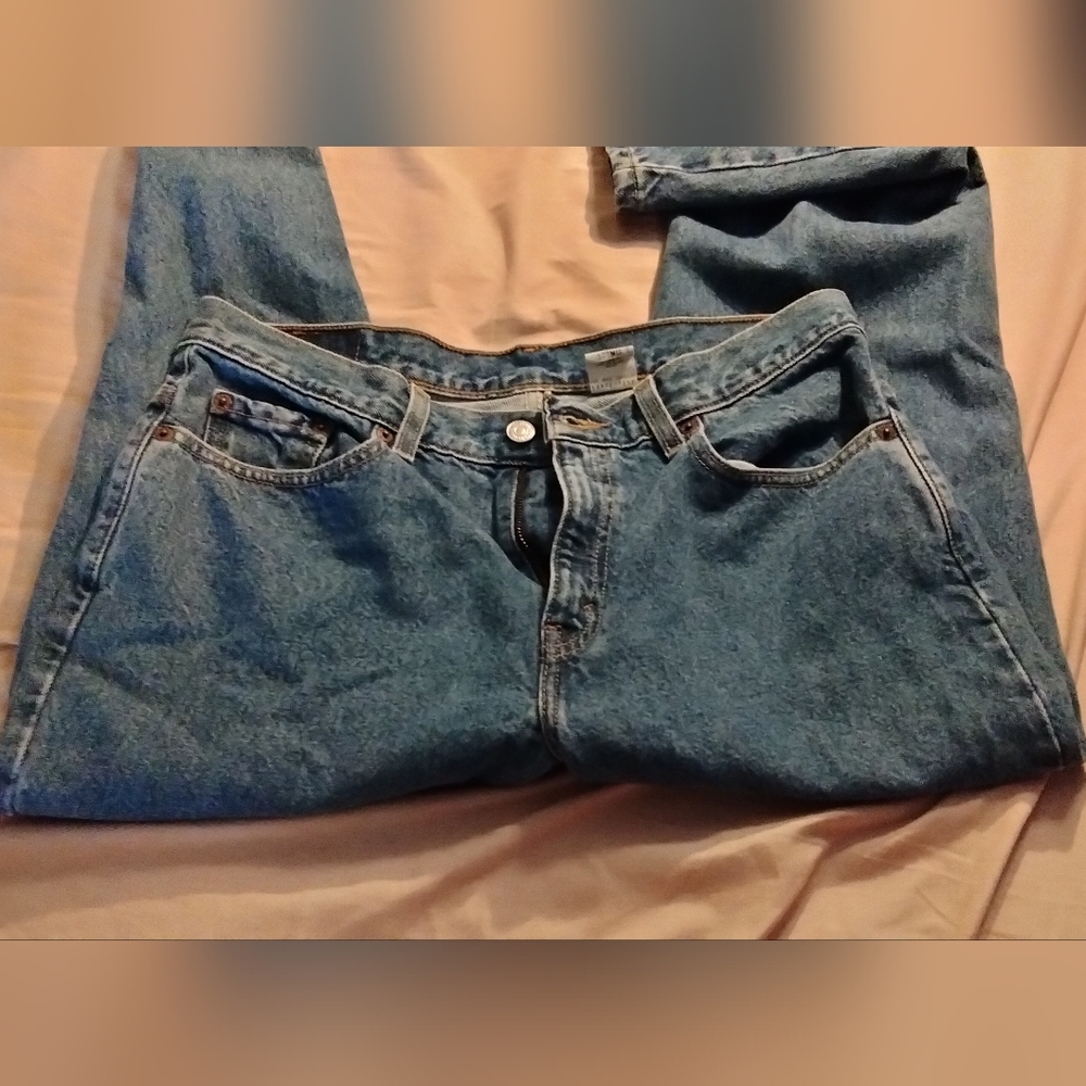 Levi's 505 Slim Fit Straight Leg Jeans Size 12